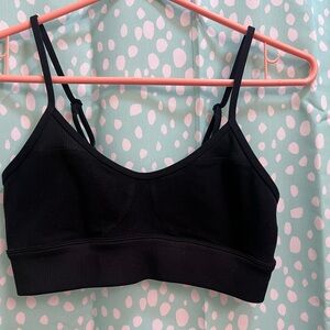 Alo Yoga black sports bra